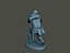 Soldat allemand ww2 Shoot accroupi G2