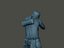 Soldat allemand ww2 Shoot accroupi G2