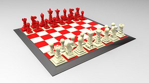 Modern Chess Set