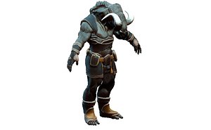 3D model rigged character