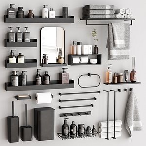 3D Bathroom Accessories 102