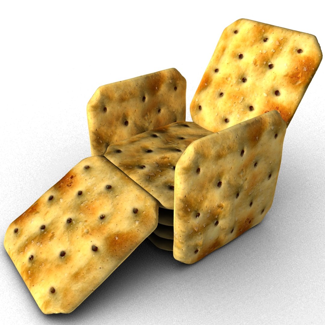 Crackers 3D Model - TurboSquid 1290770