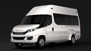 3D iveco daily minibus l3h3