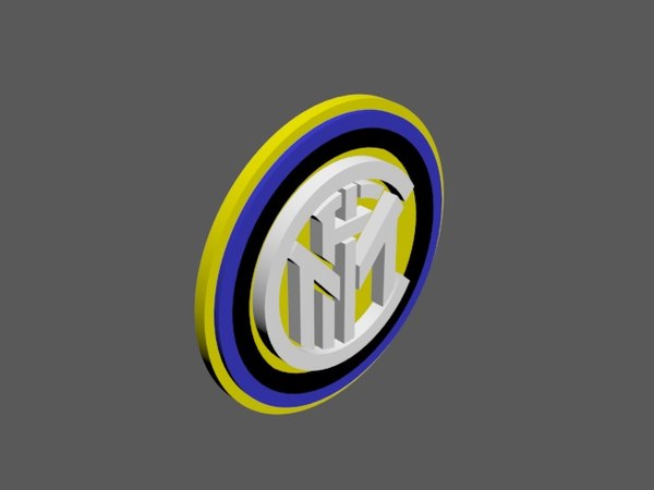 inter milan football logo model