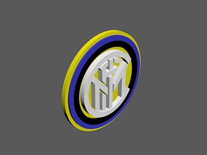 Inter Milan FC 3d Logo or Shield