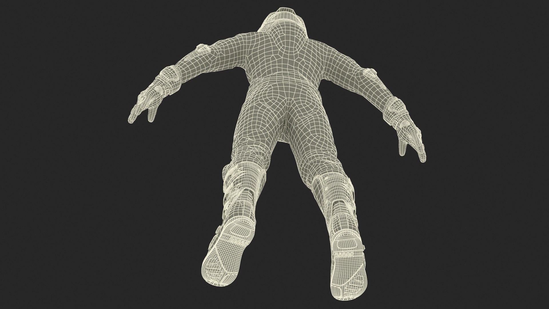 Bike Rider Wearing Protective Riderwear Rigged 3D Model - TurboSquid ...