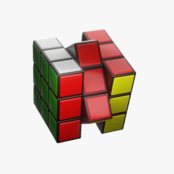 modelo 3d Cubos de Rubik - Colección 3 por 3 - TurboSquid 2100081
