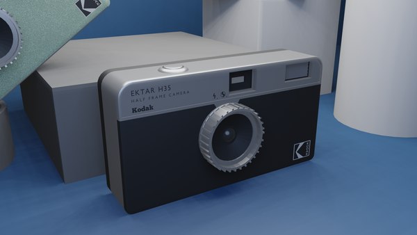 Kodak Ektar 35 film camera model TurboSquid 1967389