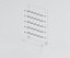 Wall Mounted Laboratory Glassware Drying Rack