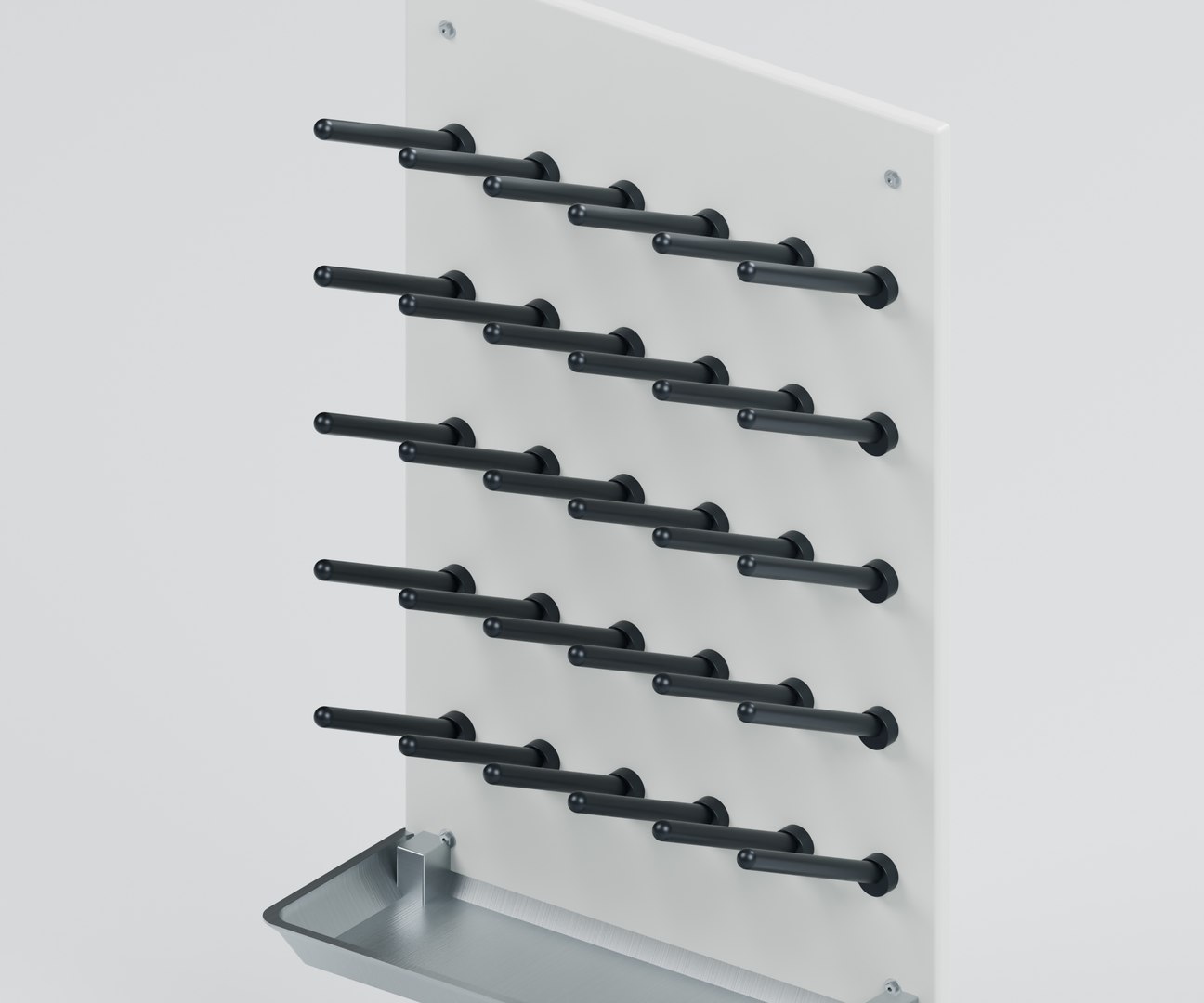 3D Wall Mounted Laboratory Glassware Drying Rack https://p.turbosquid.com/ts-thumb/45/GMJLpq/rS/05_detail/jpg/1790991032/1920x1080/fit_q87/ff22a7afa2e5a7497a95a0f3e3898e0b9e1ec425/05_detail.jpg