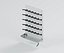 Wall Mounted Laboratory Glassware Drying Rack