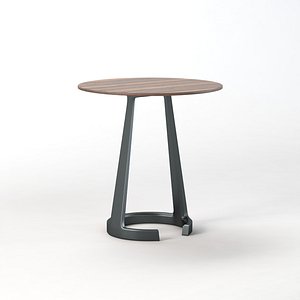 Repose End Table in Oiled Walnut