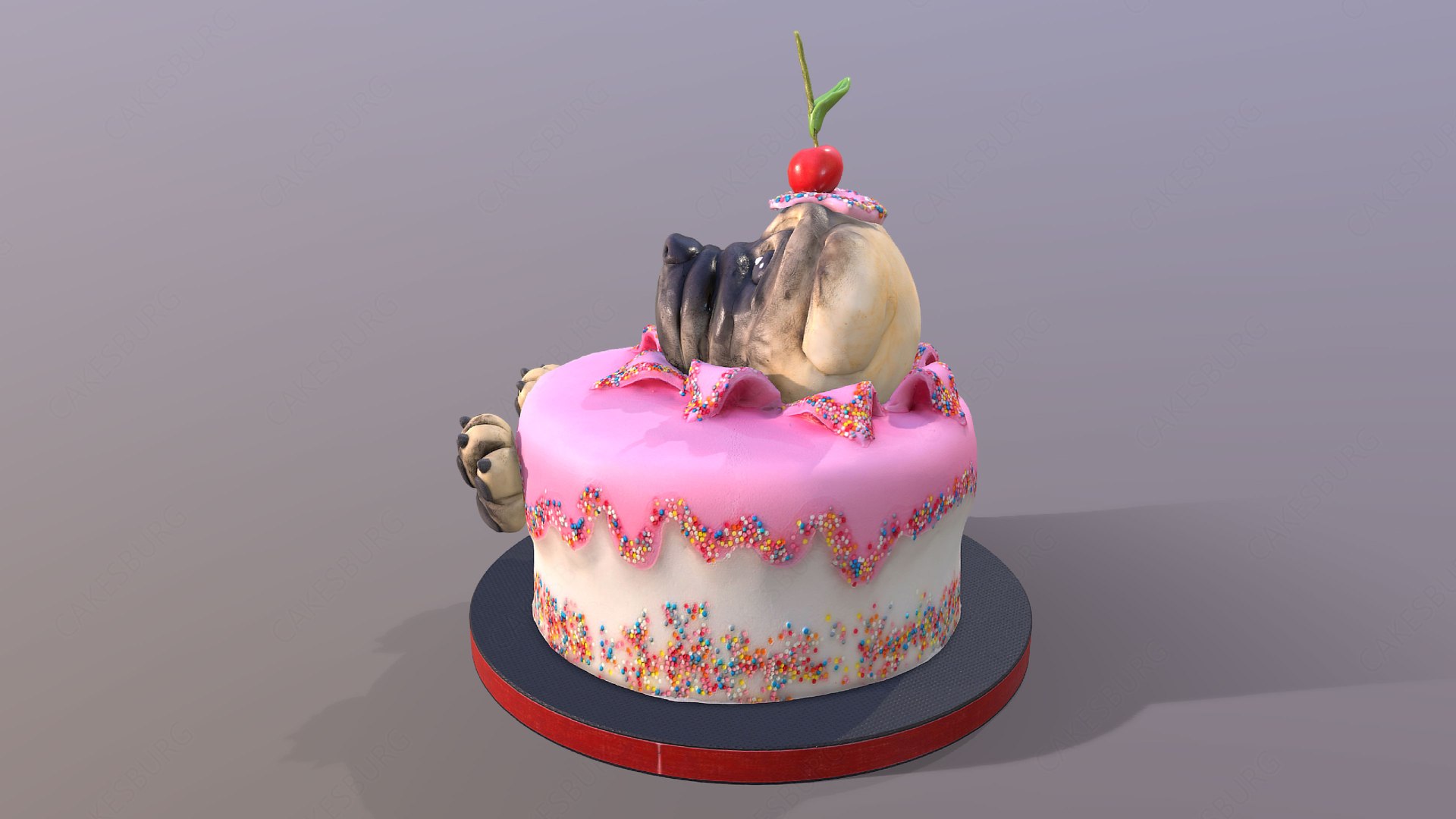 Pug Cake 3D model https://p.turbosquid.com/ts-thumb/45/Hf37TE/Xc/pugheadcake12/jpg/1675280462/1920x1080/fit_q87/bcb494c489ca0cdfc9a553cd674c9dcd81793dd6/pugheadcake12.jpg