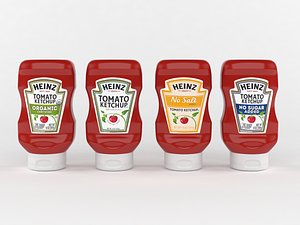 Ketchup Bottles Heinz