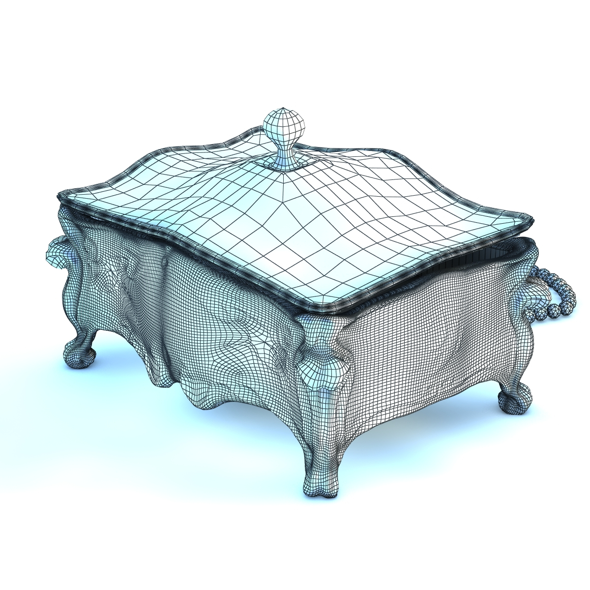casket 3d model