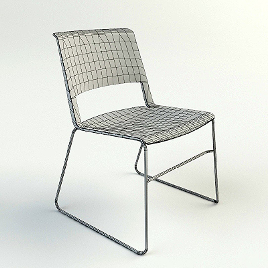 3d Model Chair - Materials