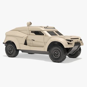 Cockerill I-X Ground Interceptor Car 3D