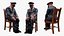 3D Rigged Soviet Marshall USSR WW2 Soldier Character