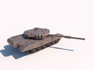 t-90 russian tank 3d model