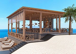Beach Sea Side Snack Cafe Bar