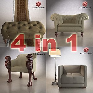 3d furniture model