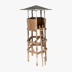 3D watch tower