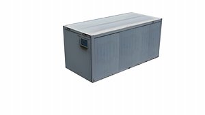 3D prefabricated container model