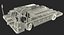 Airport Container Pallet Transporter Pulsar 7 Rigged 3D Model