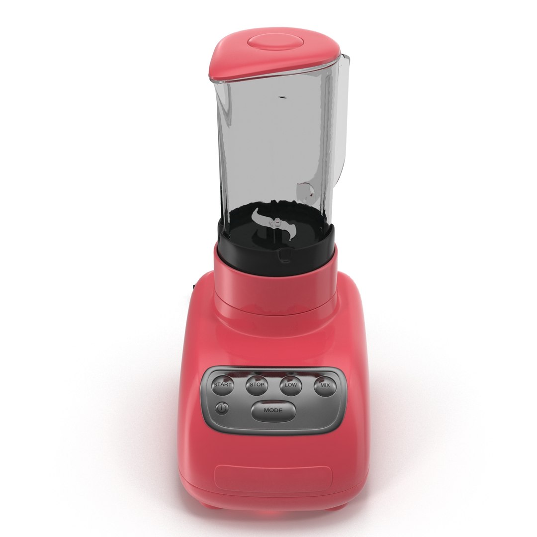 Blender Pink Modeled Max