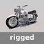 Rigged Moto Guzzi Speciale V7 750 1960