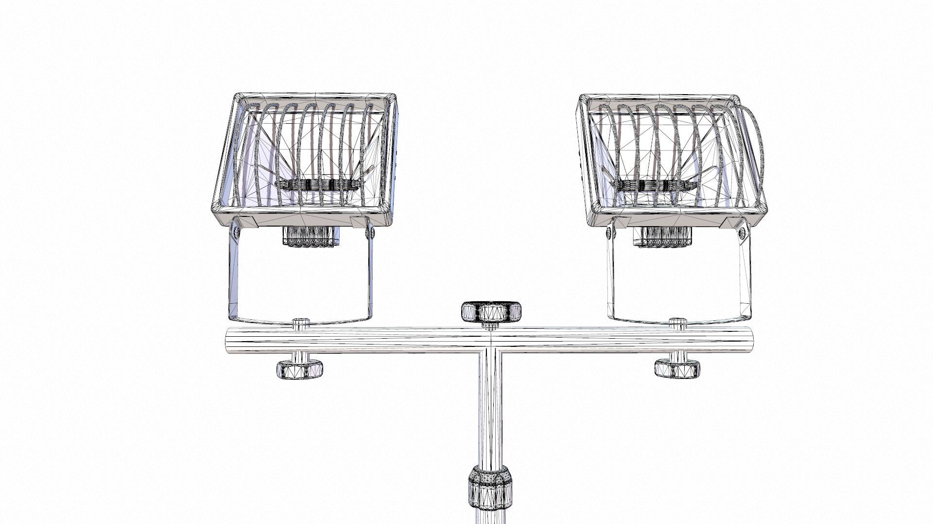 Halogen Projectors 3D Model - TurboSquid 2343677