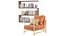 Arbeitszimmer C - Bibliothek mit rosa Samt - HQ Low Poly Archviz