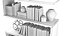 Arbeitszimmer C - Bibliothek mit rosa Samt - HQ Low Poly Archviz