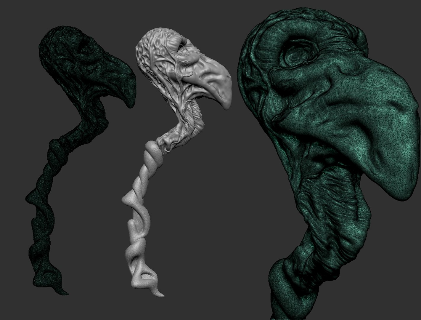 Staff Model - TurboSquid 1476164