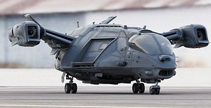 Phoenix Tiltrotor Tactical Transport STOVL Aircraft Concept