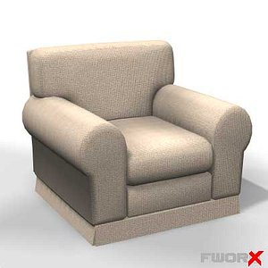 3ds max armchair chair