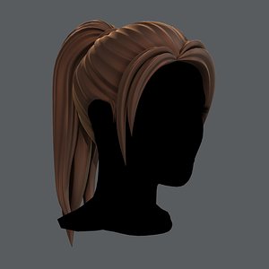 3D Hair style for woman V02