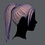 女人V02的3D发型