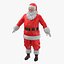 Papai Noel e coleção de renas