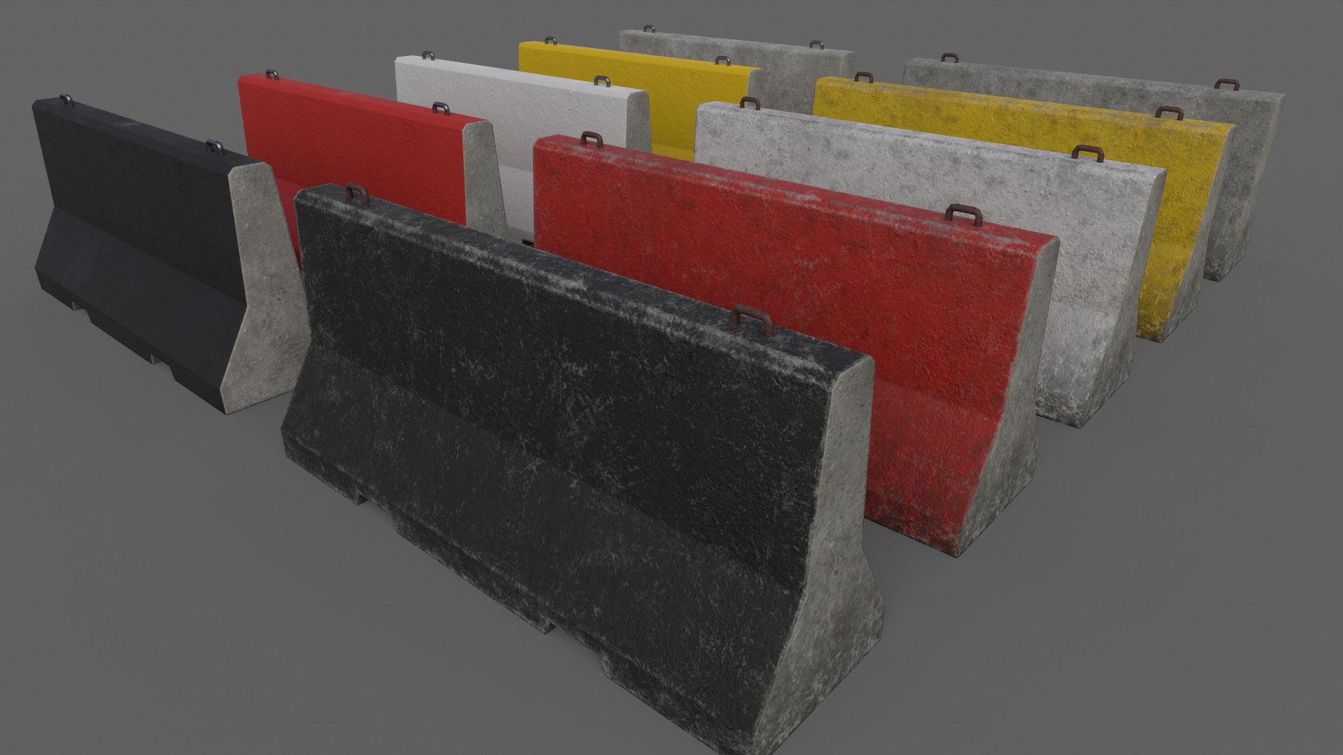 3D PBR Concrete Barrier - Collection https://p.turbosquid.com/ts-thumb/46/35f0ds/bU/49/png/1623244981/1920x1080/fit_q87/39426e00351cb094caaaaa3d85905ae785f7df21/49.jpg