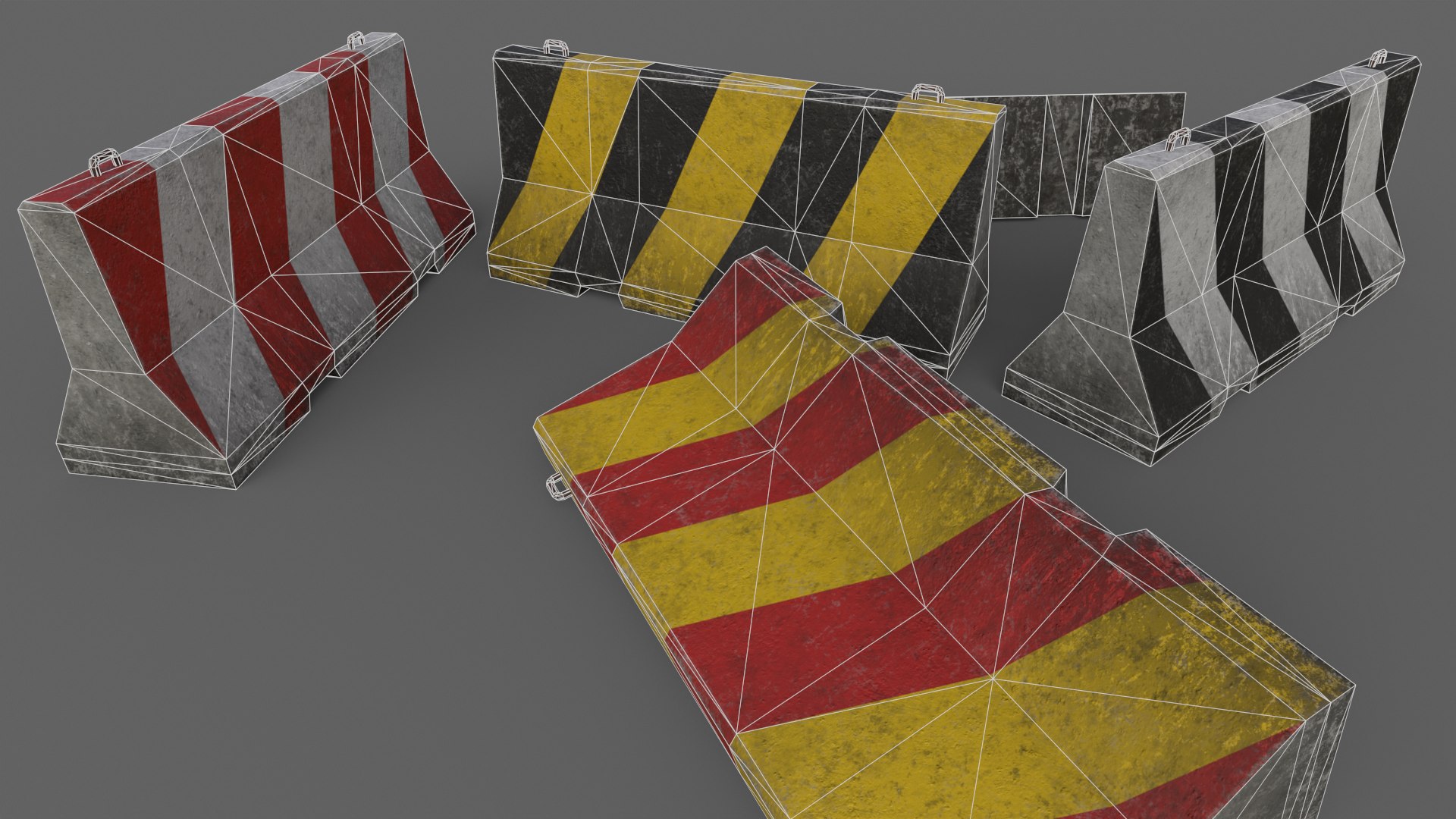 3D PBR Concrete Barrier - Collection https://p.turbosquid.com/ts-thumb/46/35f0ds/fB/90_aa/png/1623244992/1920x1080/fit_q87/bca385571f39094286da011c4c70cb75b6f5ff57/90_aa.jpg