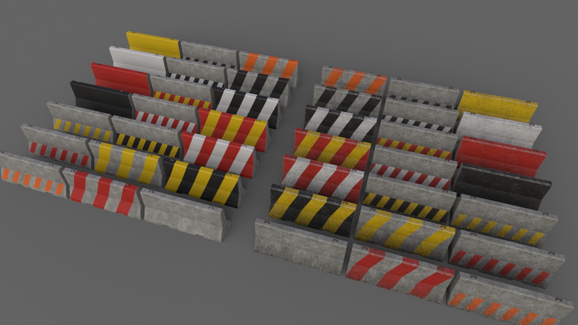 3D PBR Concrete Barrier - Collection https://p.turbosquid.com/ts-thumb/46/35f0ds/gH/1/png/1623244899/1920x1080/fit_q87/bbb591c7e15362d4b988ca0114754a543add2506/1.jpg