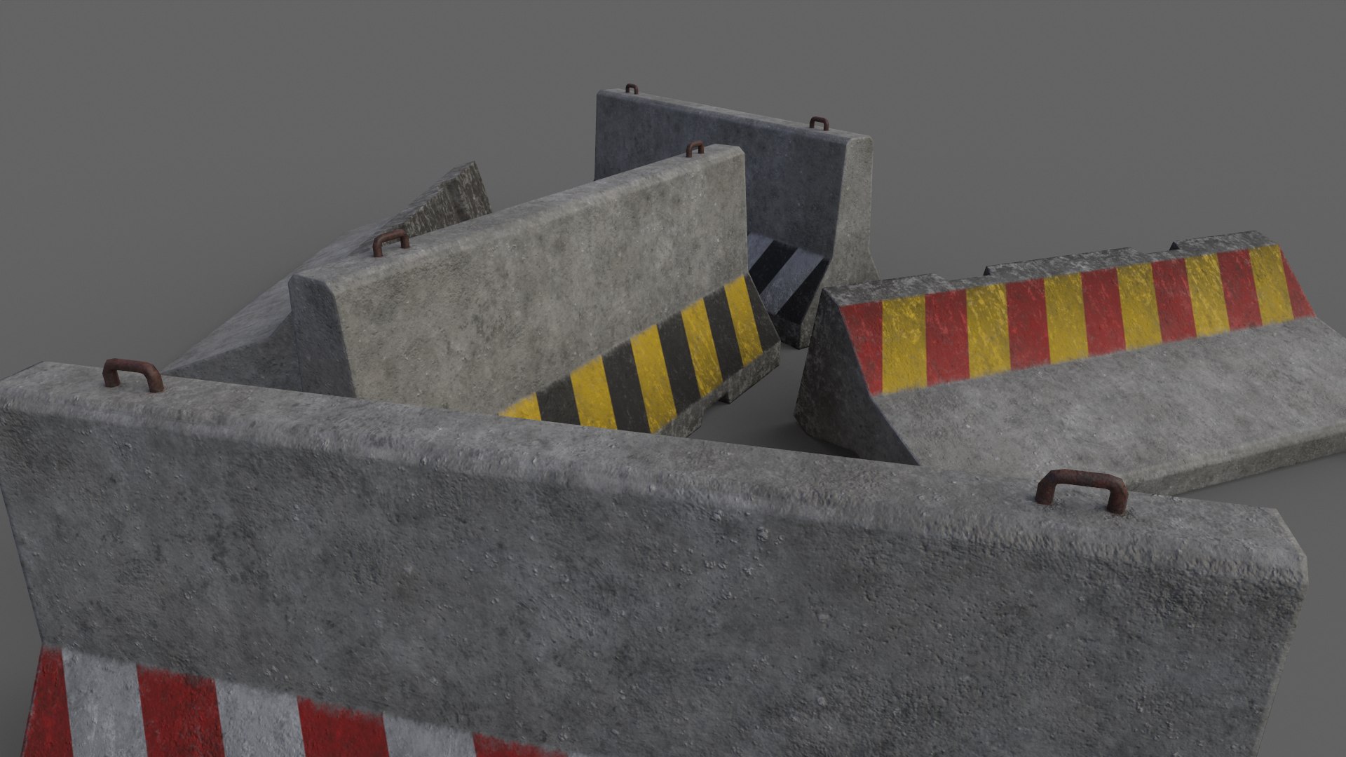 3D PBR Concrete Barrier - Collection https://p.turbosquid.com/ts-thumb/46/35f0ds/oe/90_c/png/1623244990/1920x1080/fit_q87/5707531148e8dc80a2c33d455b7cd5a1f23495cc/90_c.jpg