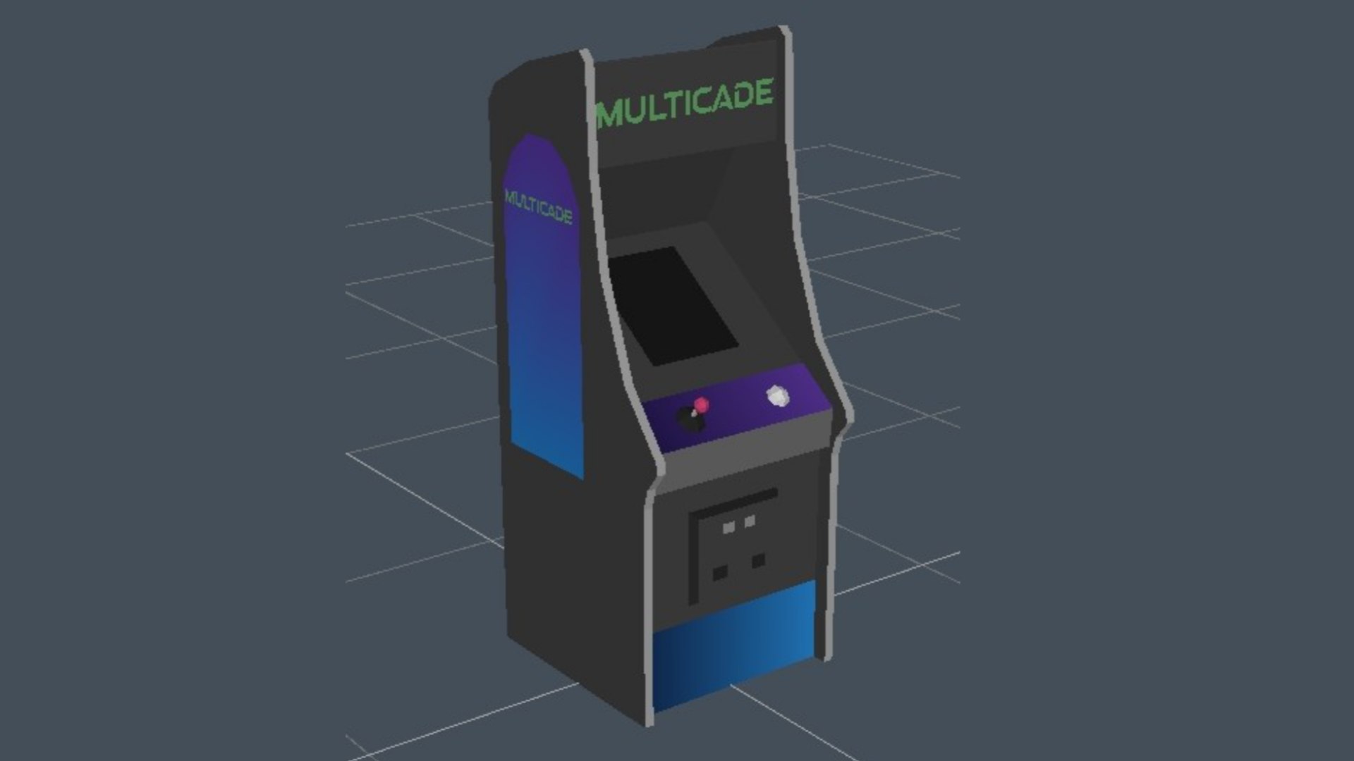 Free 3D Multicade Arcade DING DONG Model - TurboSquid 2209988