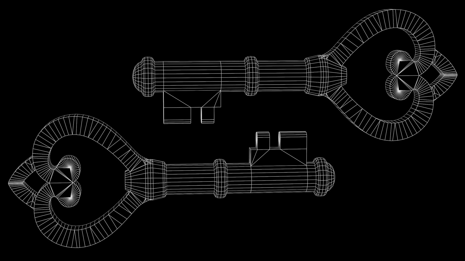 3D Small Vintage Keys Pack - PBR Game Ready Low Poly https://p.turbosquid.com/ts-thumb/46/A9mgPi/us/tbrender_wireframe/png/1778018639/1920x1080/fit_q87/8a5dc948a3e9c7c6fa36ff27285fec50b3ea345d/tbrender_wireframe.jpg