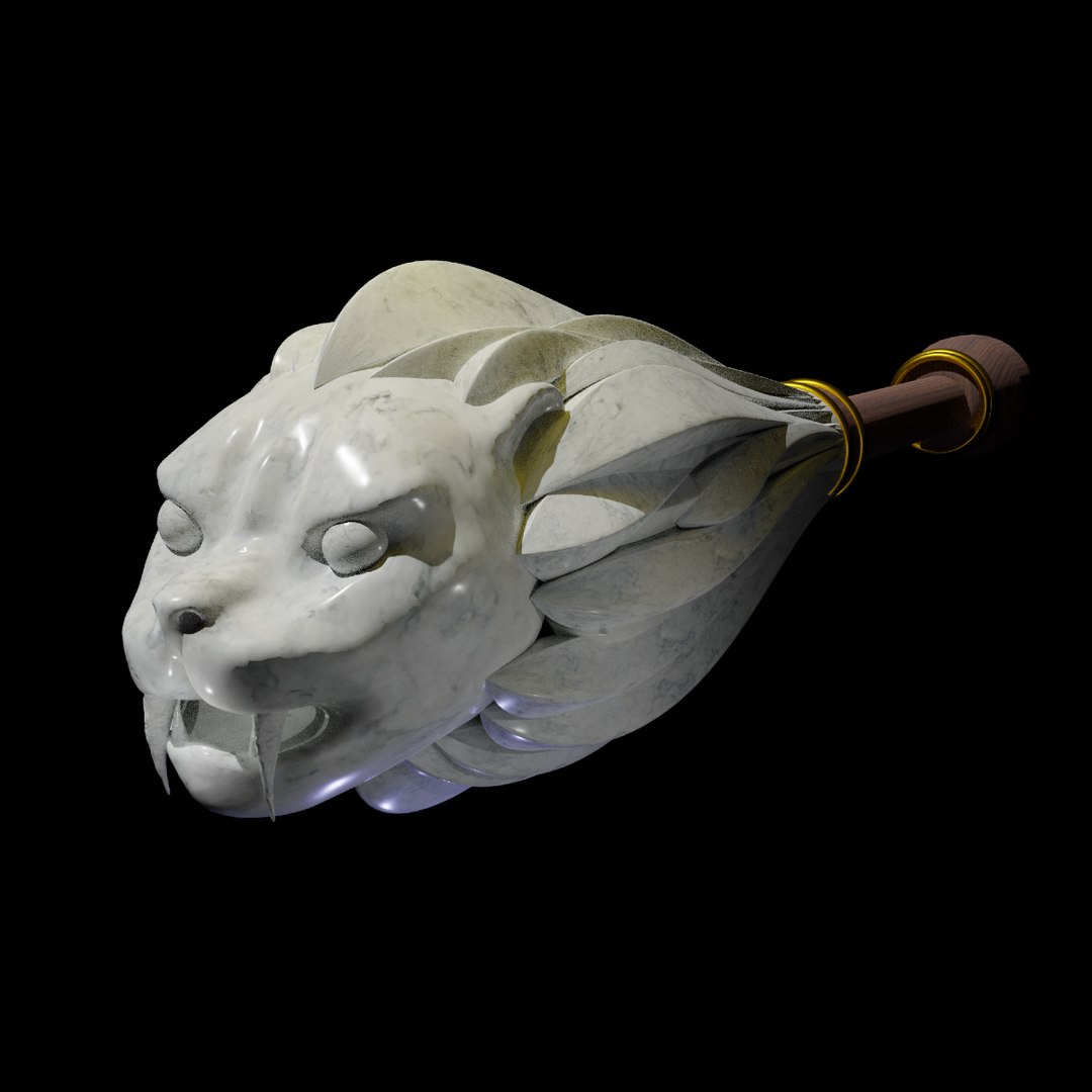 3D Model Heracles' Club - Record Of Ragnarok - TurboSquid 1736836