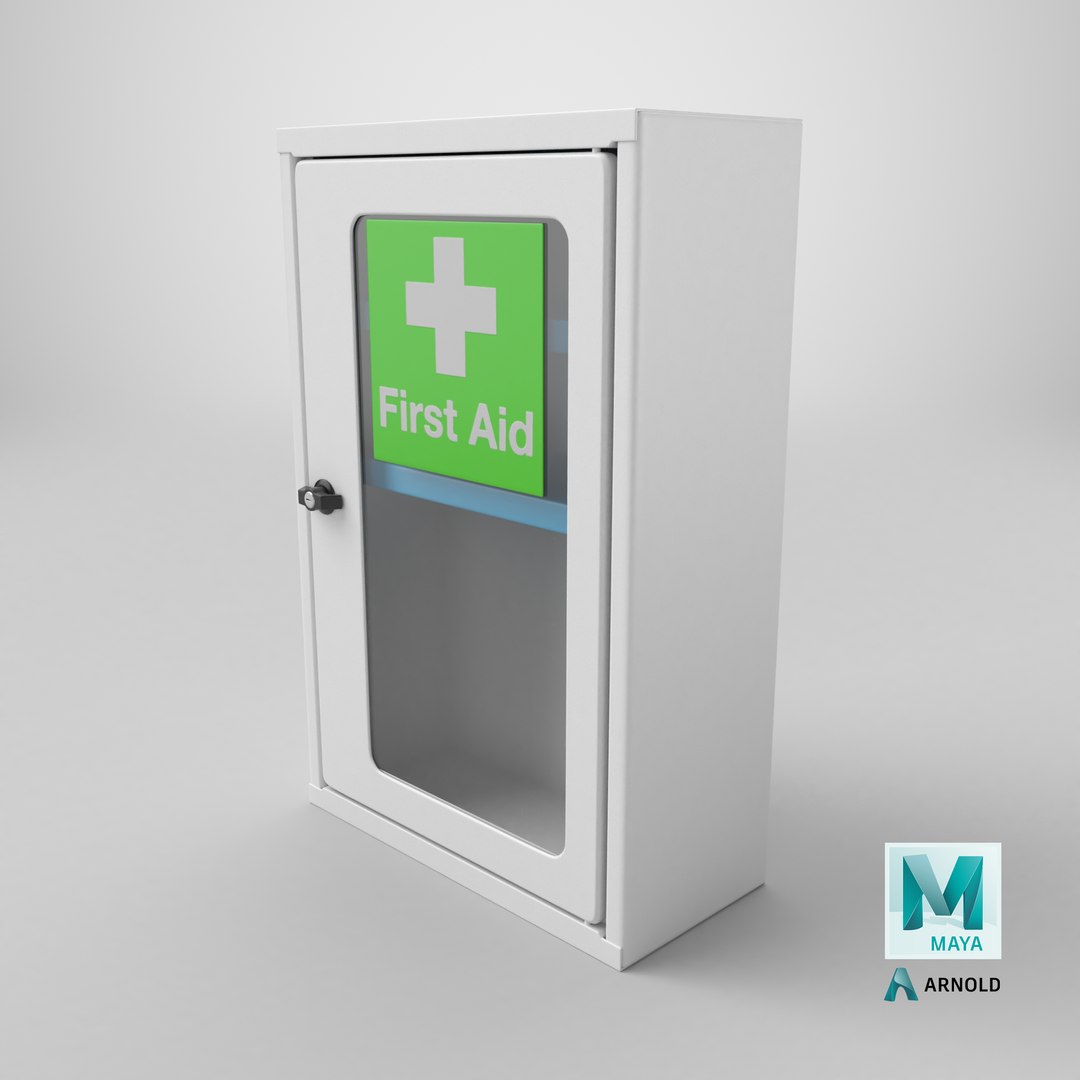 Metal First Aid Storage Cabinet White 3D model https://p.turbosquid.com/ts-thumb/46/BmijbW/LI/stemcell_maya_arnold_render/png/1774444601/1920x1080/fit_q87/75c2b03b77b7b6b17bb7d97a7379f2d81ac572bb/stemcell_maya_arnold_render.jpg