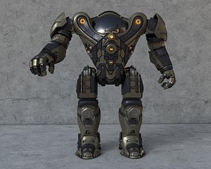 robot armor 3D