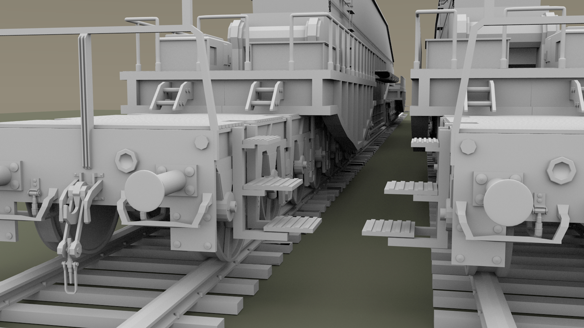 3d model railway gun 800mm gustav