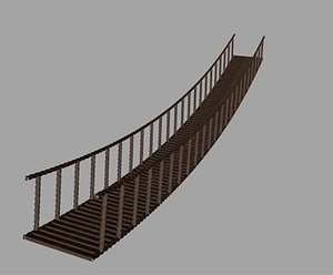 Highly Detailed Rope Bridge